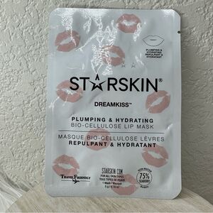 $4 🌙 StarSkin DREAMKISS Plumping‎ & Hydrating Bio Cellulose Lip 👄 MASK NEW